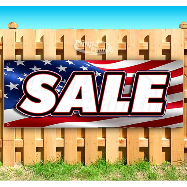 Warehouse Sale 13 oz Heavy Duty Vinyl Banner Sign with Metal Grommets Store New Many Sizes Available Advertising Flag, 